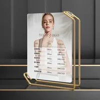 A4 Acrylic Photo Frame - 6-8 Inch Sign Holder, Menu/Poster Display Stand, Ideal for Baby/Wedding Photos & Price Listings!