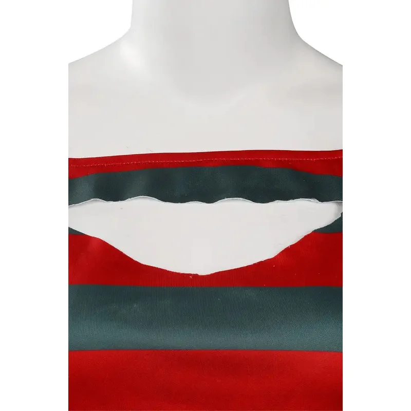 Freddy Krueger Cosplay Kostüm Albtraum Straße Horrorfilm Outfits Frauen Halloween Party Rollenspiel Kleidung Erwachsene Frau