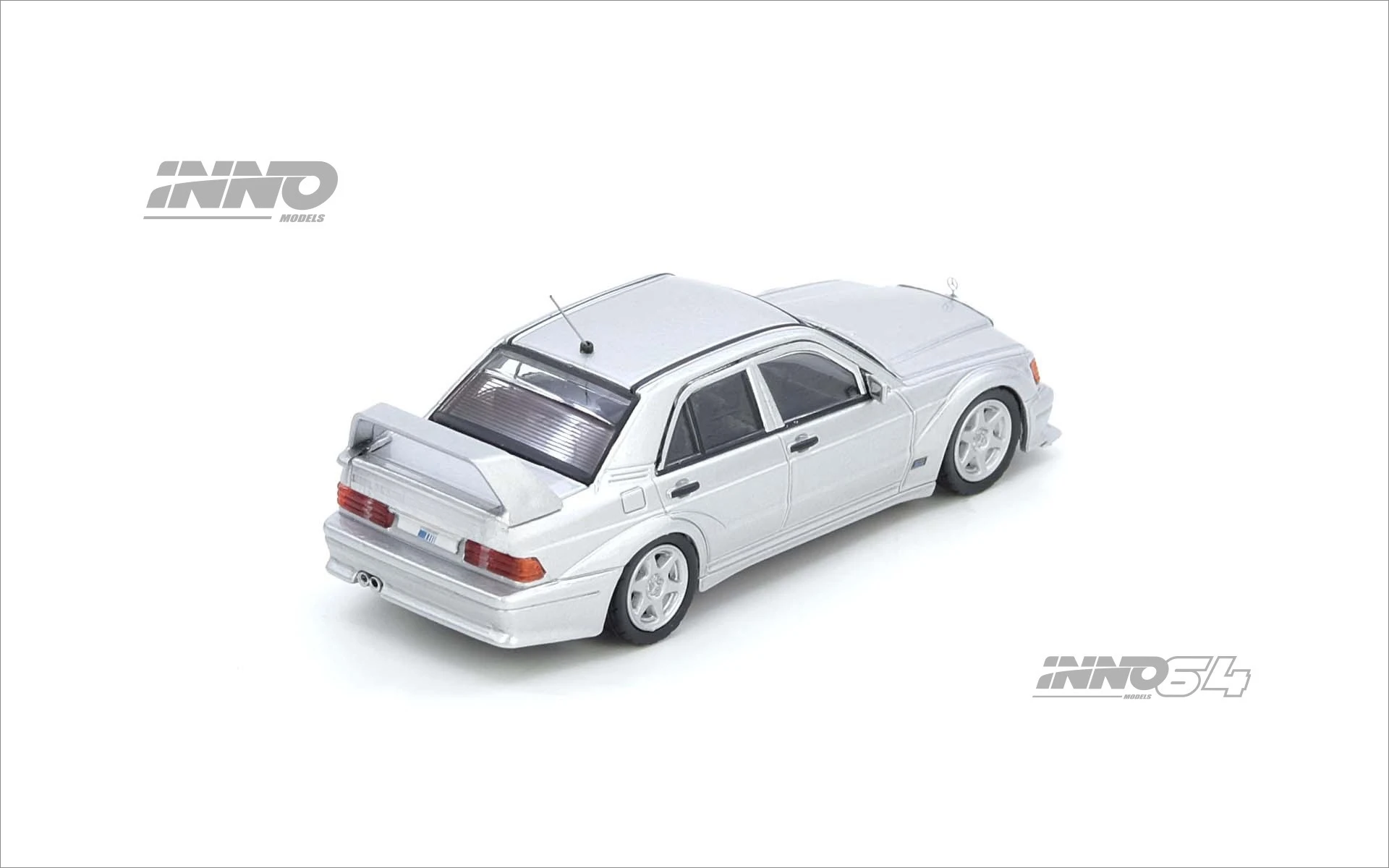 inno-1-64-mb-190e-シルバー-ダイキャストモデルカー
