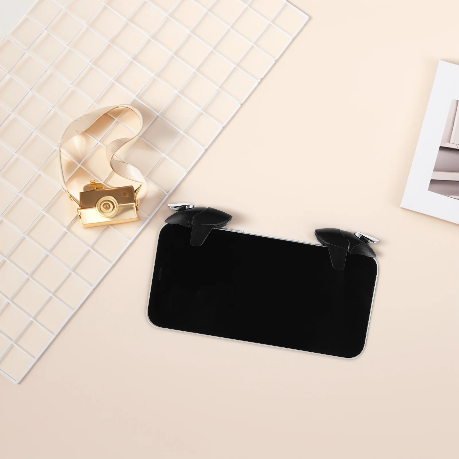 1 paio di pulsanti fisici per controller di gioco mobile, trigger sensibile per giochi su telefono, design leggero e portatile