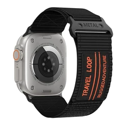 Trail loop Strap for Apple Watch Ultra Band 49mm 44mm 45mm 42mm Sport Nylon correa bracelet iWatch series 9 7 6 5 4 8 se ultra 2
