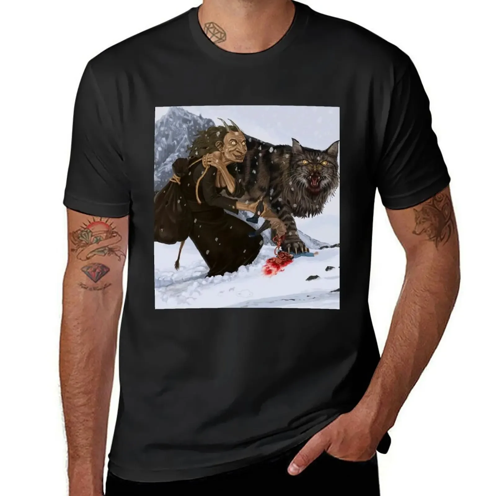

gryla T-Shirt boys whites plus sizes Men's clothing