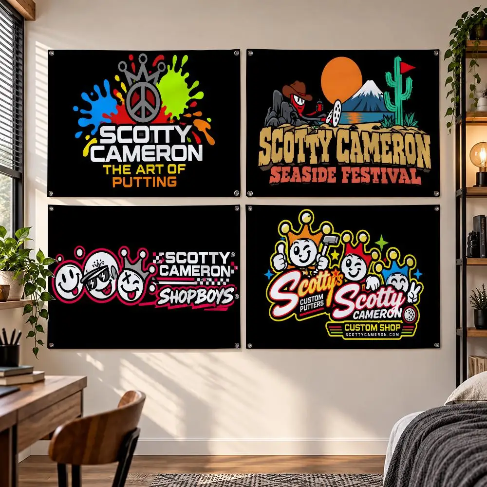 Brand Scotty Cameron Flags Flag Suitable For Party Club Outdoor Interior Wall Decoration Banner Fans Gift