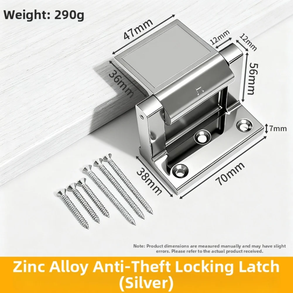 도어 저항 도어 장애물 조절 가능한 도난 방지 도어 잠금 장치 고품질 아연 합금 휴대용 도어 무타공