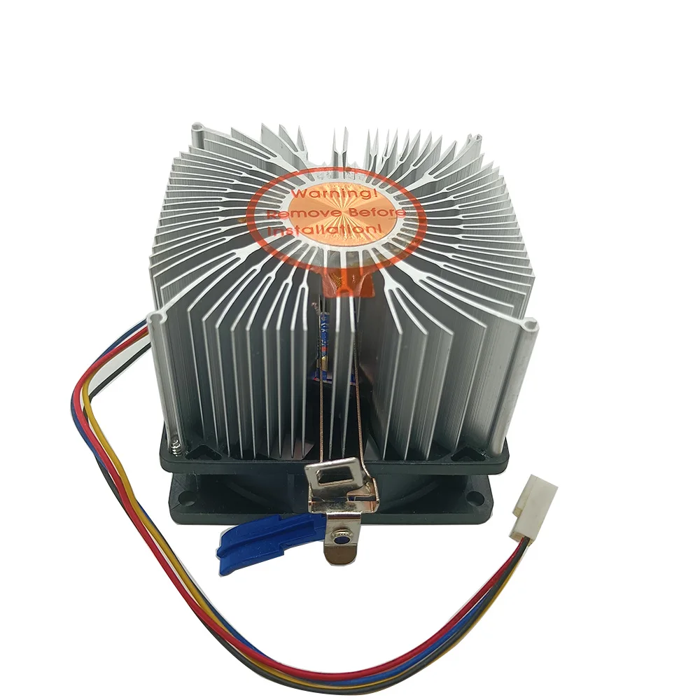 20W 50W 100W High Power Led Light 80*83*65mm Aluminium Heat Sink Cooling Fan