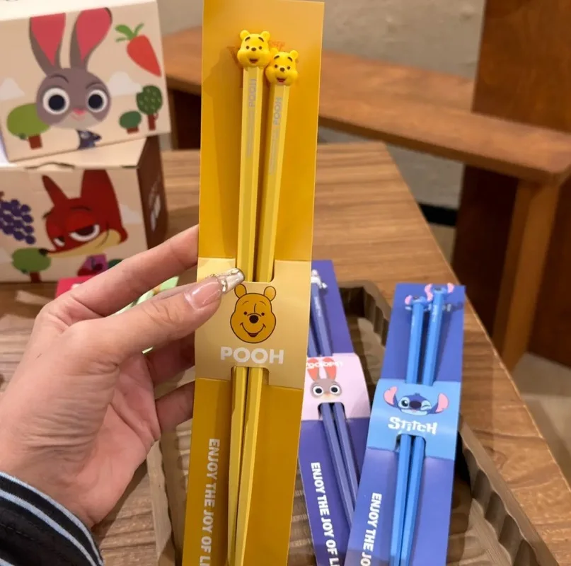 لطيف Zootopia عيدان عالية الجمالية حزمة شخص واحد المضادة للانزلاق زوجين عيدان أنيمي الكرتون تحت عنوان الملحقات