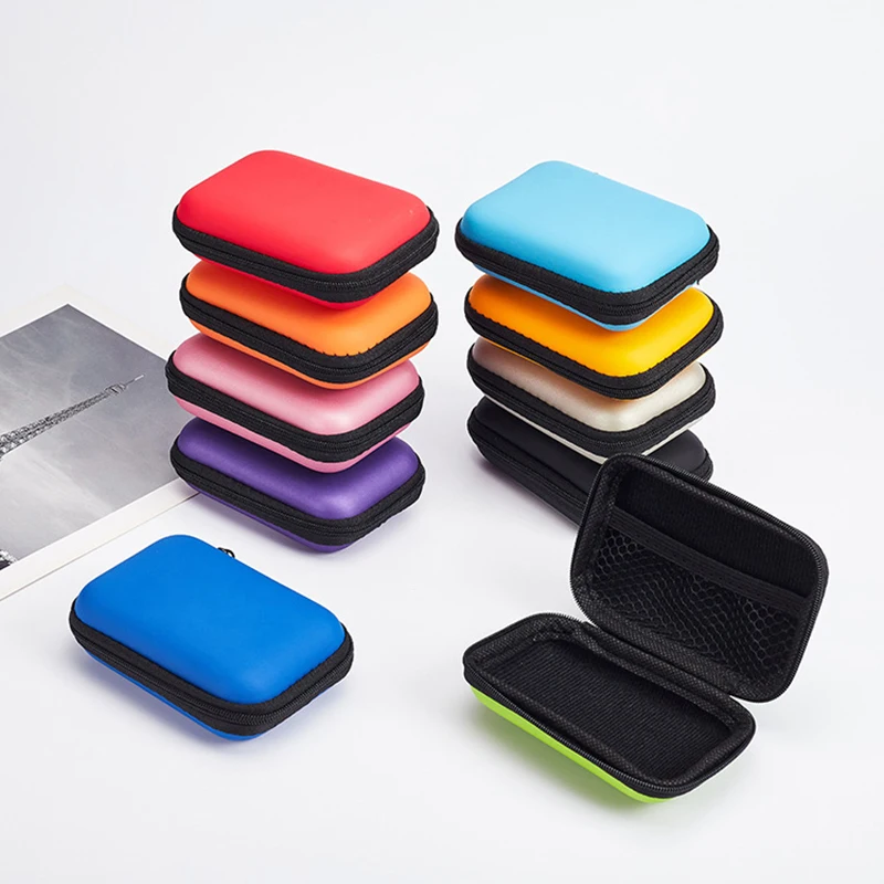 EVA Earphone Storage Bag Wholesale Earphone Bag Earphone Storage Box Data Cable Storage Bag Earphone Protection Case