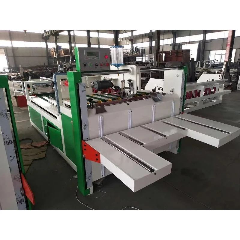 Semi-automatic Folder Gluer Machine/folding Gluing Machine for Corrugated Carton Box/folding Gluing Machine