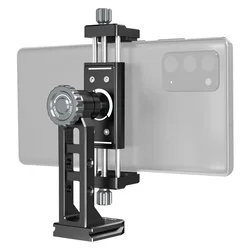 2025 360 Rotation Aluminium Phone Holder Tripod Mount Cold Shoe Arca Mount Clip Clamp for iPhone 15 14 Samsung Tripod Mic Light