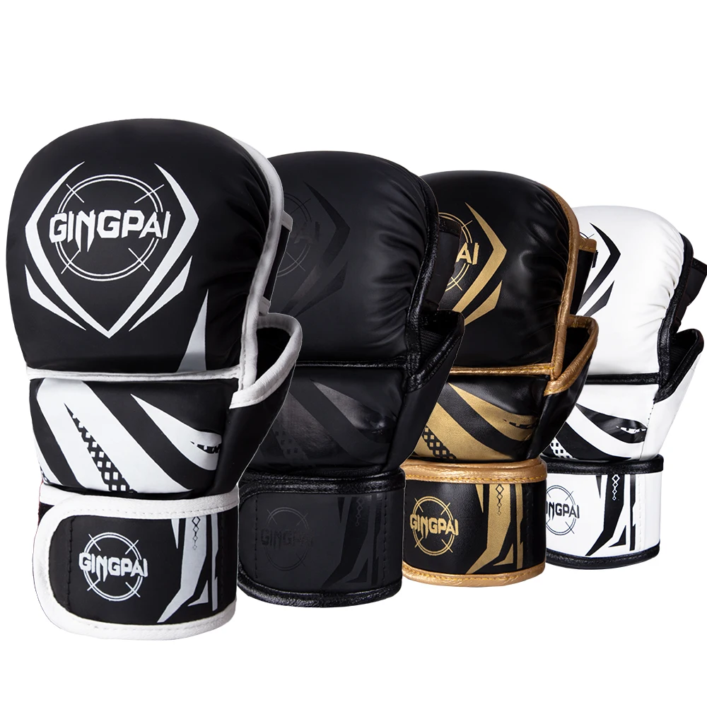 

Professional MMA Boxing Gloves Half Finger Boxing Set for Children and Adults Thickened Muay Thai Fighting Sandbags for Men and