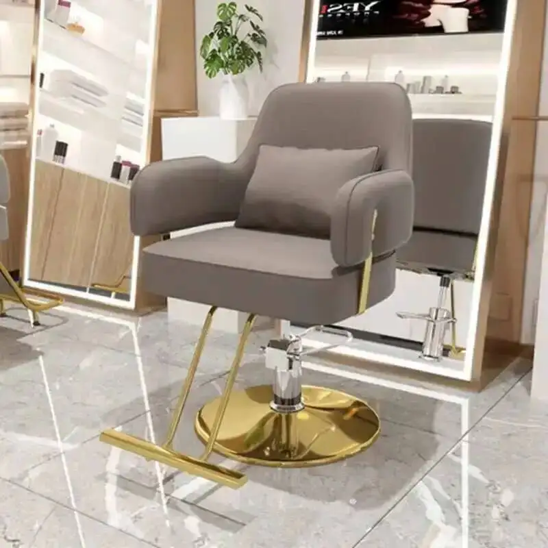 تصفيف الشعر الحلاق الوشم كرسي دوار محطة المعدات المستديرة عجلات دوارة كرسي الجمال Cadeira باديكير كرسي كرسي