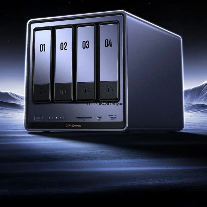 For DXP4800 Plus 4‑Bay Diskless NAS Pentium Gold 8505 CPU 4K 60Hz Output Desktop Network Attached Storage Device