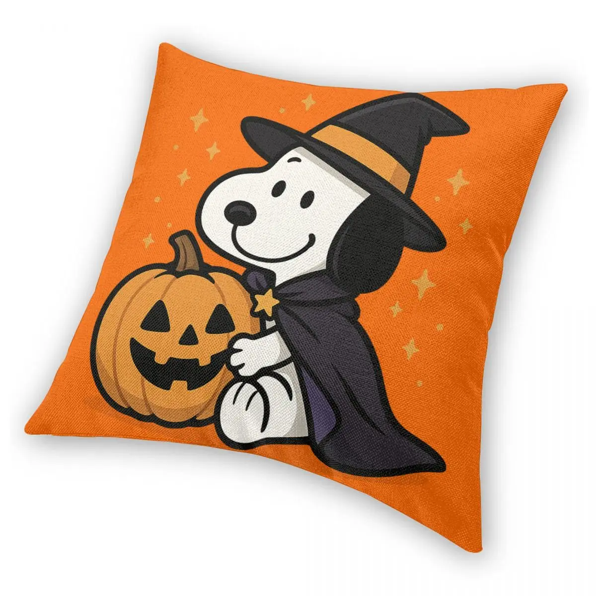 Cartoon Snoopy Halloween Pillowcase Printed Polyester Cushion Cover Decorations Throw Pillow Case Cover Home 40*40cm