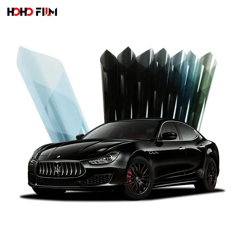 Self-adhesive 70% VLT 100% UV Protection and Heat Removal Nano-ceramic Car Window Film UV400-70100BL