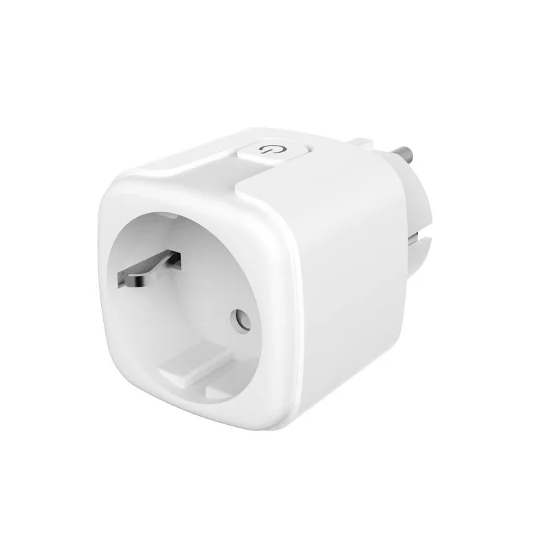 Tuya WiFi Smart-Stecker EU 20A Energiemonitoring Timer-Steckdose App- & Sprachsteuerung Smart Life Kompatibel mit Alexa Google Home