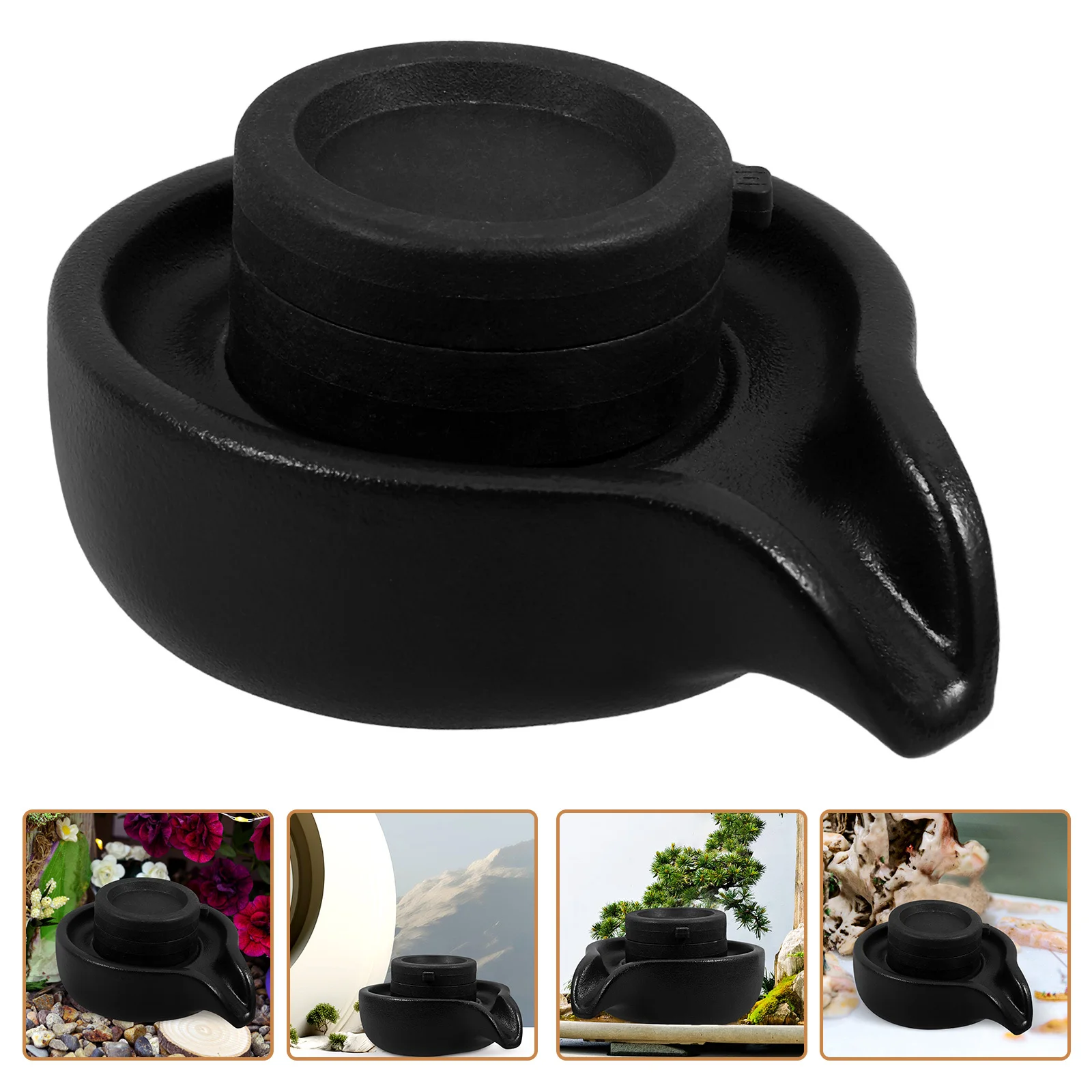 

Fish Tank Accessories Decorations Fountain Stone Mill Betta Accessory Circulating