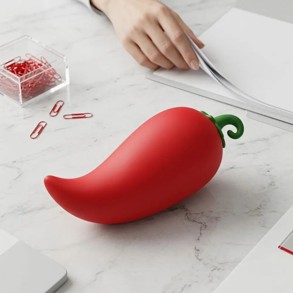 Creative Simulation Peppers Squeeze Red Green Super Soft Slow Rising Giant Vegetables Sensory Fidget Ball Xmas Gift