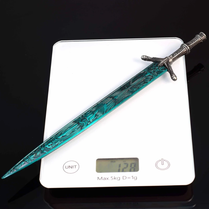 30 سنتيمتر/11.81in لعبة الطرفية ضوء القمر المقدس السيف كاتانا Japonesa سلاح معدني نموذج سطح المكتب تحصيل حلية الصبي لعبة هدية