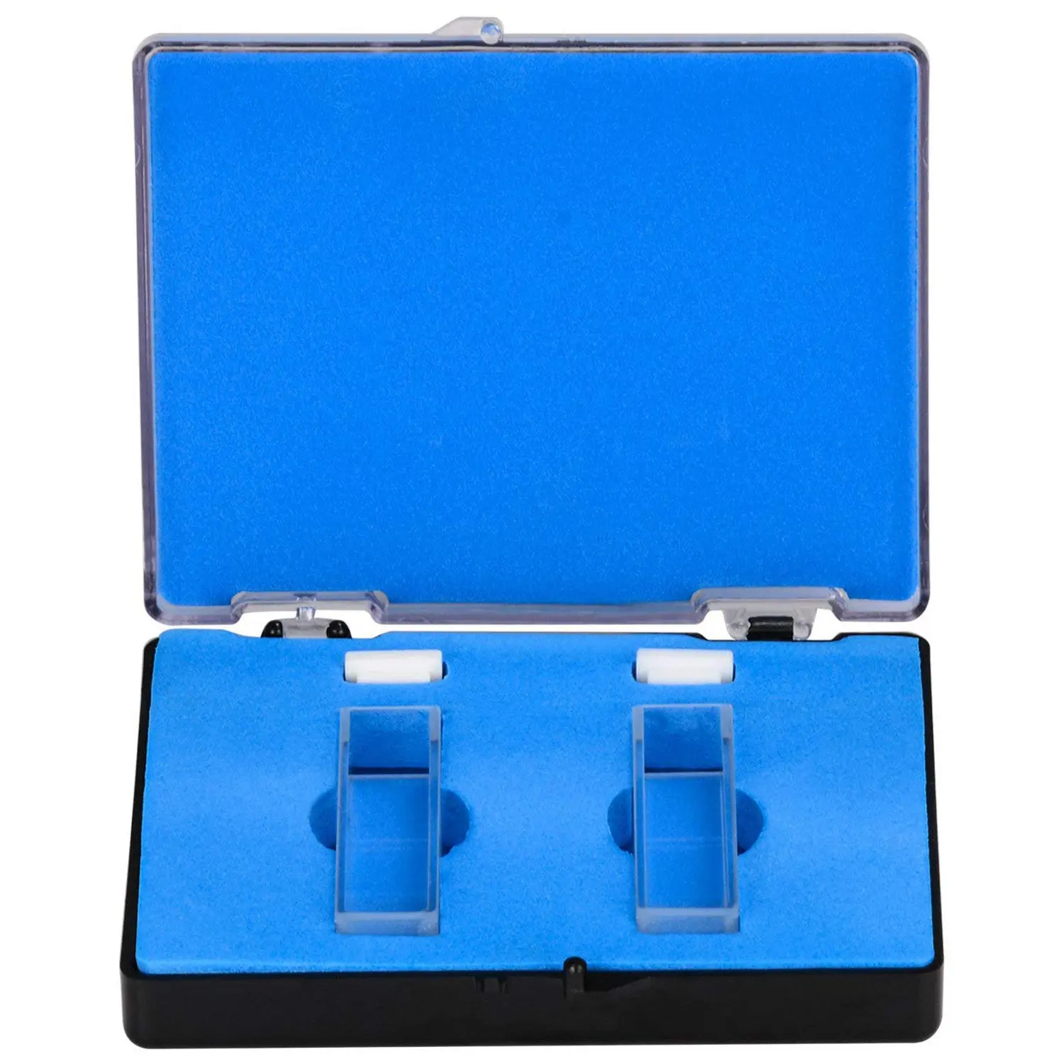 Quartz Cuvette, Spectrophotometer Cuvettes 10 mm Path Length, 45mm Height, 3.5 ml Capacity - 2 Pcs