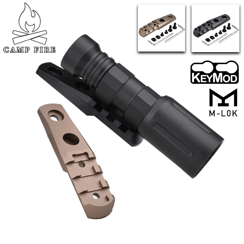 

Кронштейн для фонаря WADSN из цельного металла, система MLOK KEYMOD, крепление на рельс, CNC-обработка, подходит для Surefire M300 M600 PLHV2 Scout Light, для страйкбола.