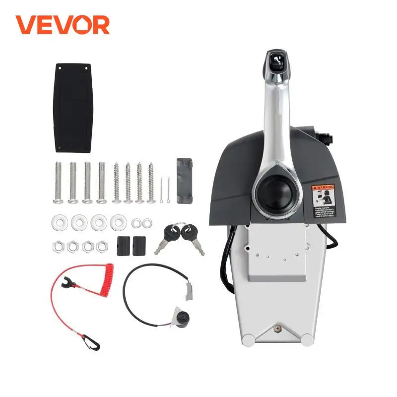 VEVOR Boat Throttle Control 5006186 Top-Mounted Outboard Remote Control Box for Evinrude Johnson Marine Throttle Control Box