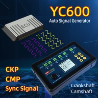 ¡Actualizar! Generador de señal de automóvil de seis canales YC600, Detector de mantenimiento de computadora ECU, simulador de Sensor de árbol de levas de cigüeñal