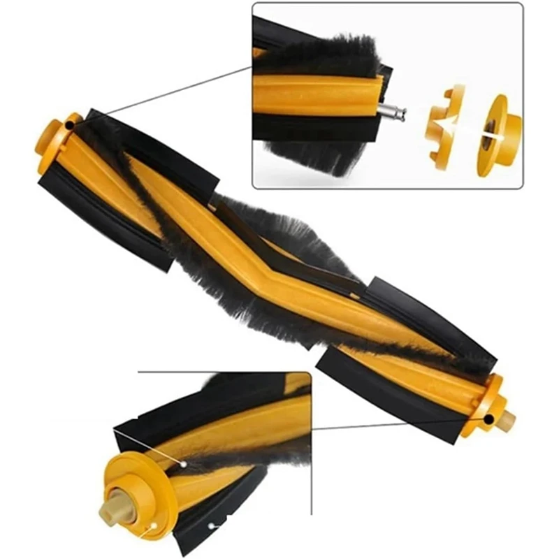 AC39-สําหรับ ECOVACS Deebot T8 AIVI T9 AIVI N8 Pro AIVI N9 N10 N10 Plus อุปกรณ์เสริมหลักแปรงด้านข้าง HEPA Filter Mop ผ้า