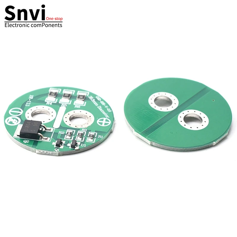 Snvi 1 peça 3.5cm universal 2.7v 500f super capacitor módulo de placa de proteção de balanceamento componentes elétricos
