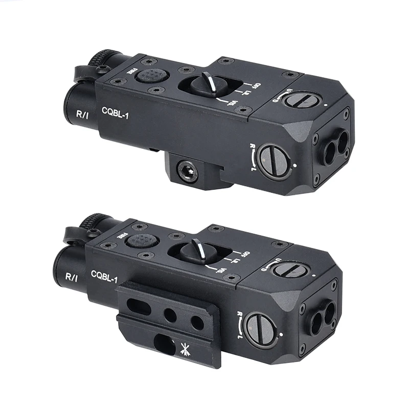 CQBL-1 All Metal Red Green Blue IR Tactical Laser Sight Remote Pressure Switch Airsoft Hunting Weapon Light Fit 20mm Picatinny 3