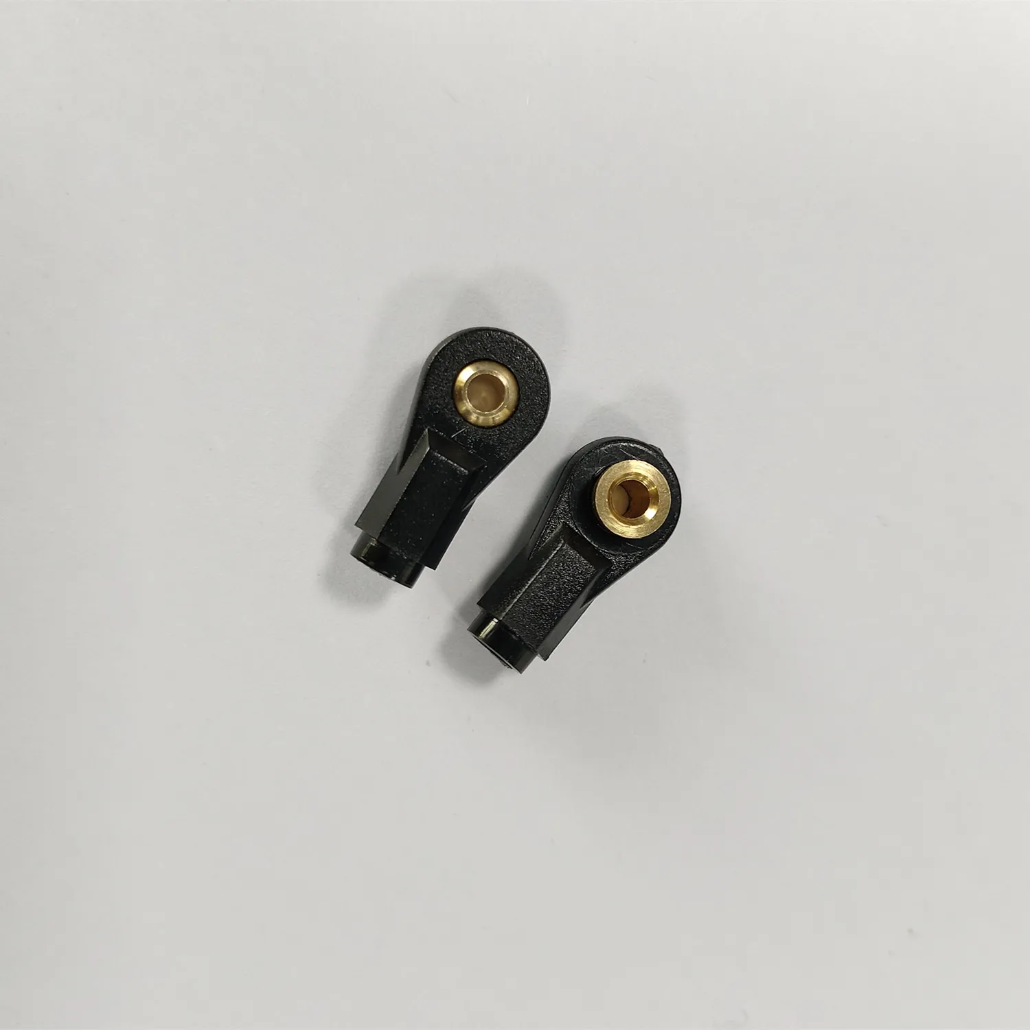 ข้อต่อบอลไนลอนแบบครึ่งวงกลม M3/M4 จำนวน 10 ชิ้น สำหรับรถบังคับ เรือบังคับ เครื่องบินบังคับ อุปกรณ์เสริมแกนเชื่อมต่อเซอร์โว ความแม่นยำสูง ทนทาน