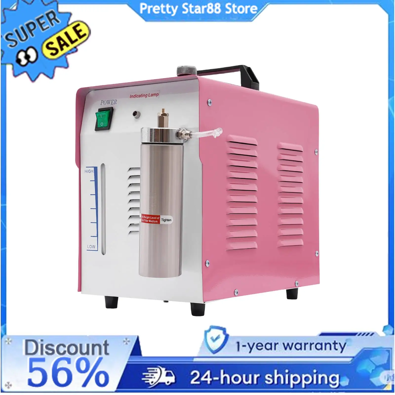 

HG60A Acrylic Polisher Oxygen Hydrogen Polishing Machine High-quality Durable Acrylic Polishing Machine for Polishing Crafts