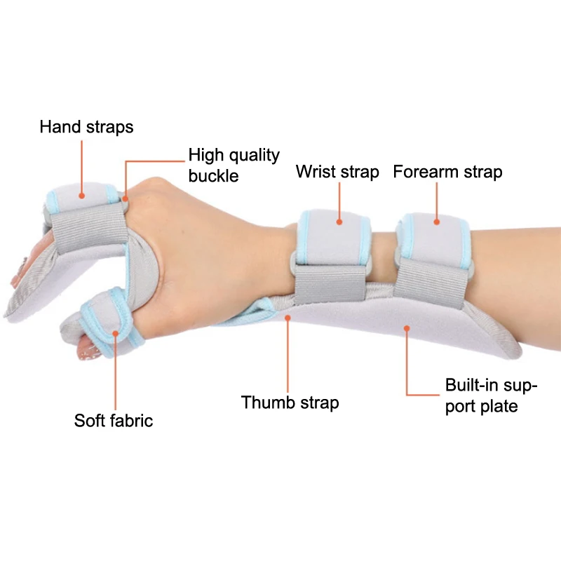 Medical Elbow Joint Fixation Belt Arm Splint Elbow Brace Forearm Fracture Bracket Straps Orthopedic Braces Arm Brace Immobilizer