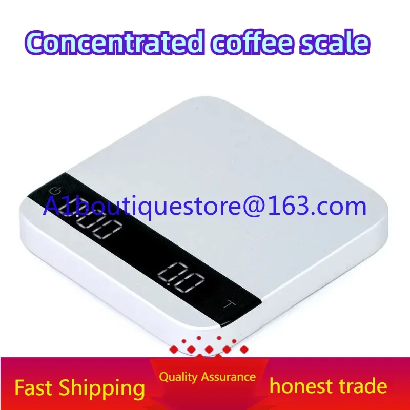 Small Mini Slim Serial Bus Espresso 2000g 0.1g Digital Automatic Drop Coffee Weighing Balance Espresso Scale