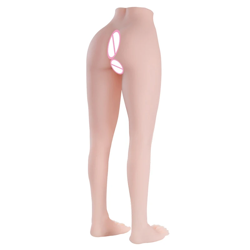 6kg Half Body Realistic Artificial Leg Vaginal Silicone Big Butt Male Masturbation Lifelike Ass Sex Toys for Men