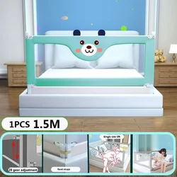 Barrera de cama anticaída para bebé recién nacido, Protector de cama para dormitorio de niños, valla para dormir sola, Riel de cama de seguridad, protección lateral