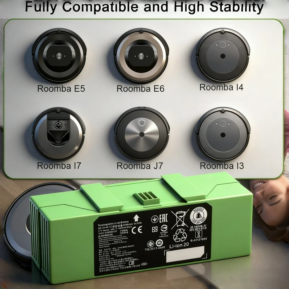 14.4V 12800Mah I7 B…