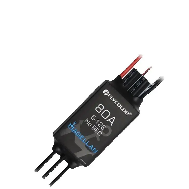 RC Boat Underwater Thruster Propeller 5S-12S/ 80A Bidirectional Brushless Esc 1:1 Sensorless Pwm Control