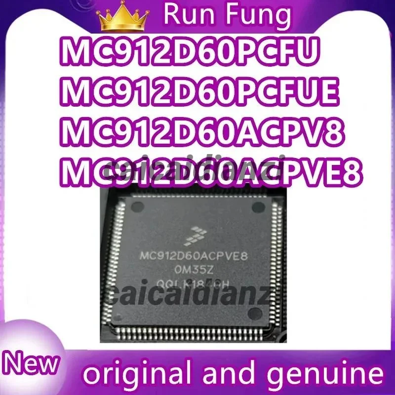 MC912D60PCFU MC912D60PCFUE MC912D60ACPV8 MC912D60ACPVE8 MC912D60 1 قطعة/الوحدة