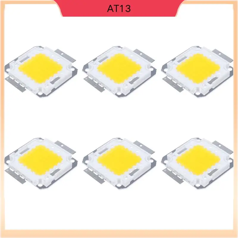 

AT13 6X 3800LM 50W LED Chip Bulb Lamp Light Warm White High Power DIY