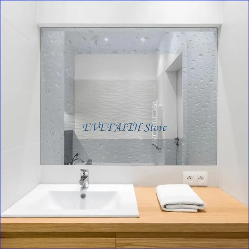 

124B 8Pcs Car Rearview Mirror Film Anti Fog for Glare Rain Waterproof Film for Cars S