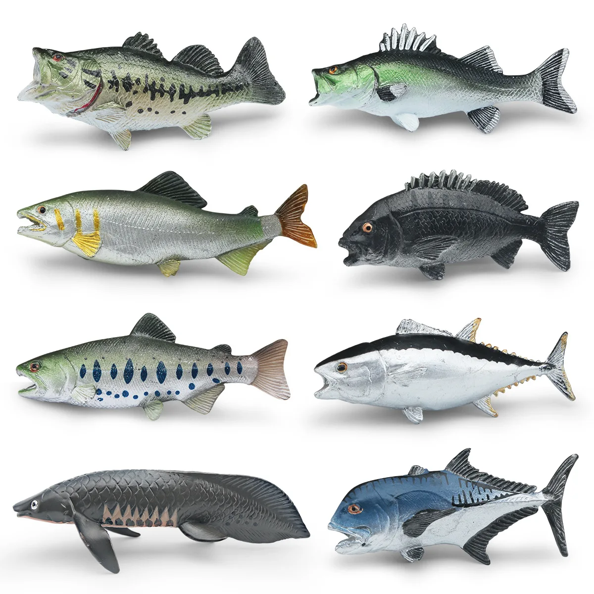 1 قطعة مقلد التونة صحيح النهاش لعبة مجسمة أرقام صغيرة واقعية السلمون الحيوانات البحرية سلسلة الحرف للأطفال هدية