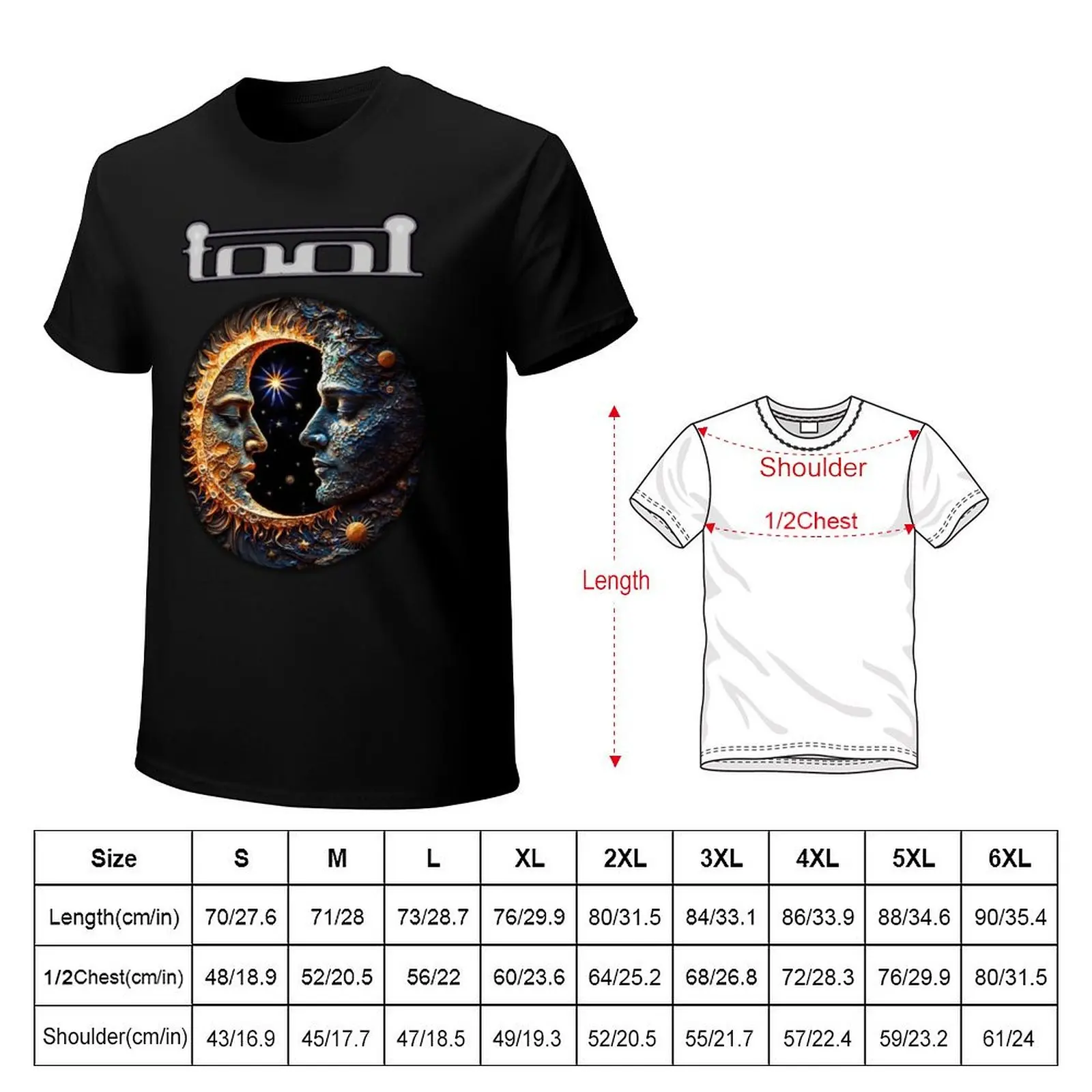 toolband music T-Shirt Novelty Graphic Tee Shirt