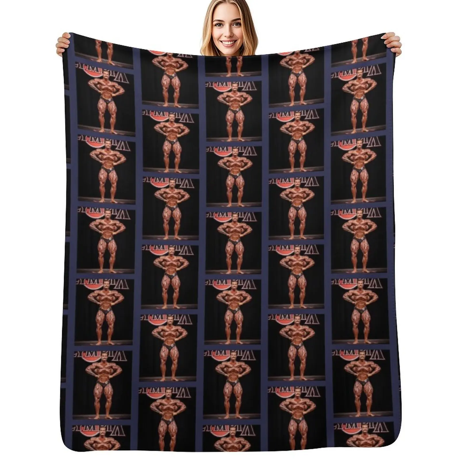 

Chris Bumstead (4) Throw Blanket for winter Single Beach Blankets