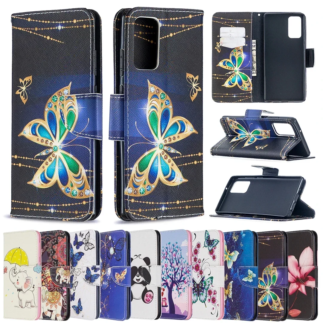 

G2*Magnetic Leather Case Wallet Anti-fall Flip Phone Case For SAMSUNG GALAXY NOTE20 NOTE20Ultra
