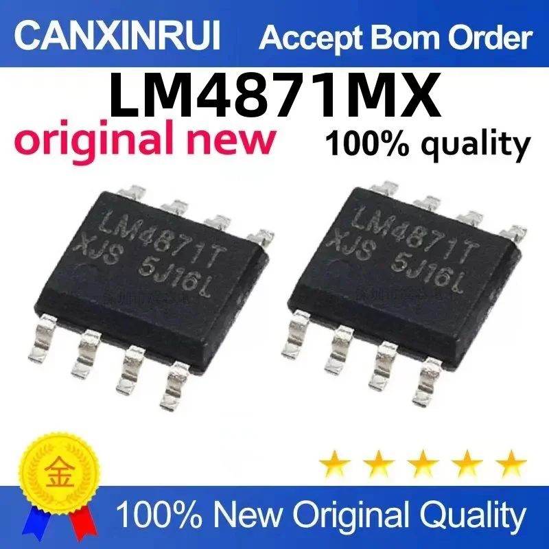 

（10 pieces）LM4871MX LM4871 LM4871M SOP-8 Audio Power Amplifier