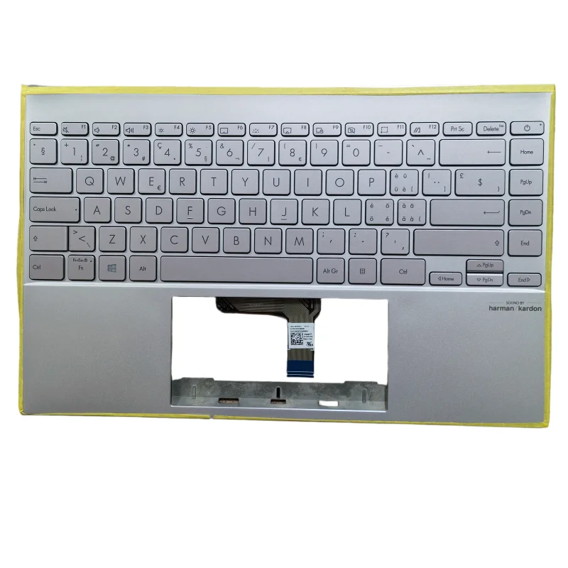 Ru Keyboard Palmrest Upper Case for ZenBook14 UX425 UM425IA UM425QA UX425JA UX425E UX425EA U4700 UM425 UM425I no headphone jack.