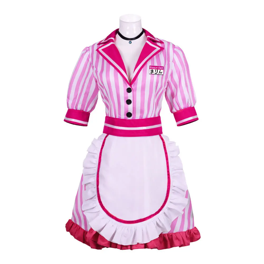 

Marin Kitagawa Cosplay Costume Waitress Sweet Maid Dress