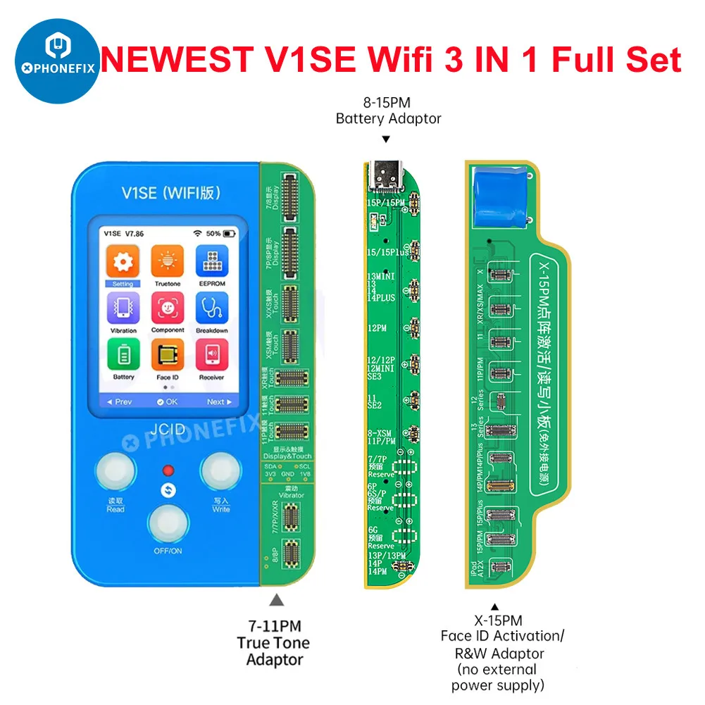 JCID V1S JC V1SE Wifi Phone Repair Programmer for iPhone 11 12 13