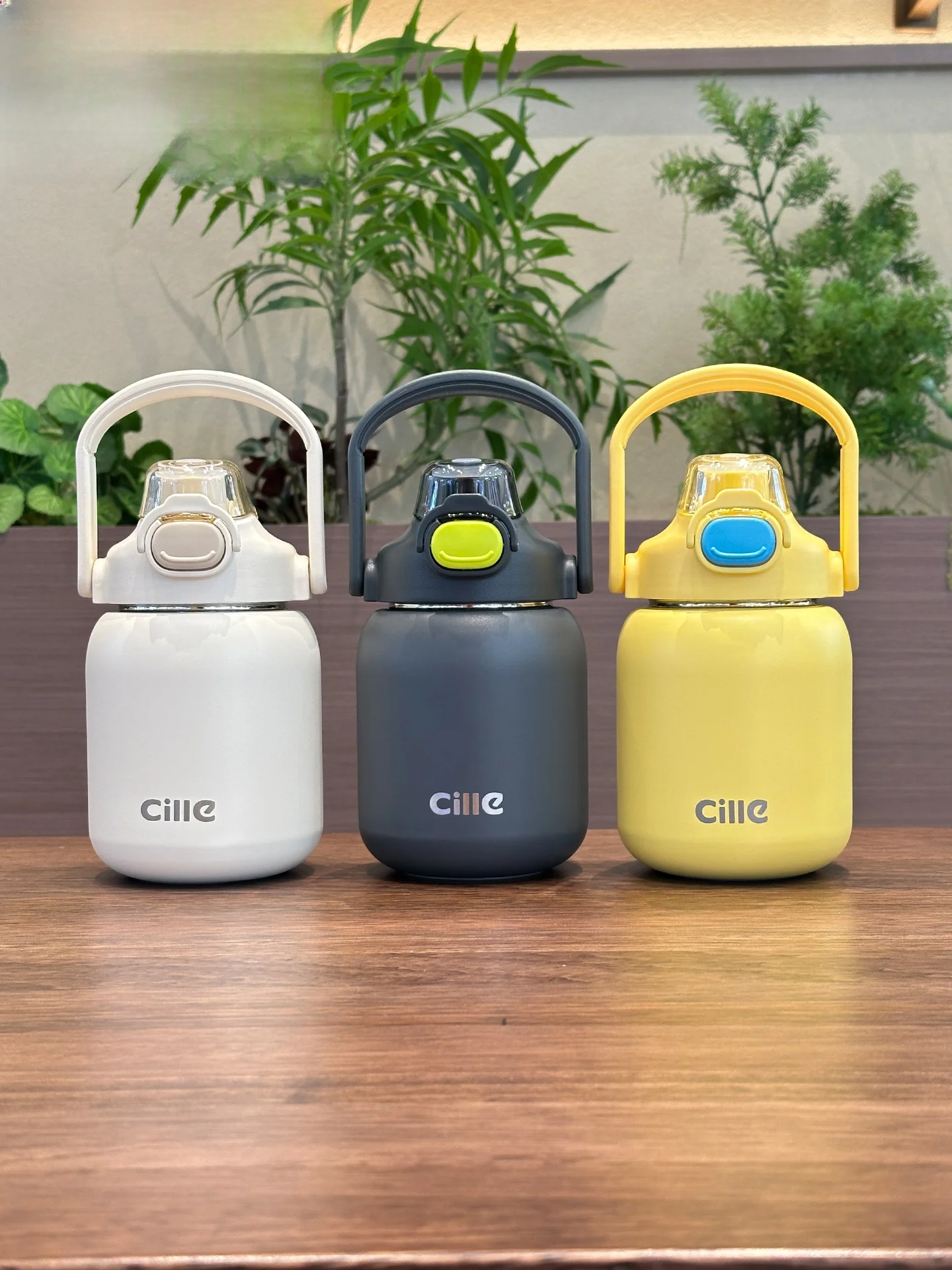 대용량 이중 빨대 보온병 스테인리스 스틸 36 학생용 남성용 보온 물병