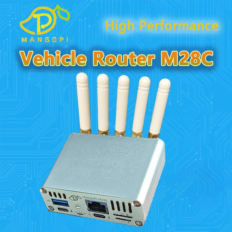 

Автомобильный маршрутизатор Mangopi M28C CPE, беспроводная карта 5G, вставка Wi-Fi6 OP Gigabit с USB3, требует самостоятельной подачи модуля 5G